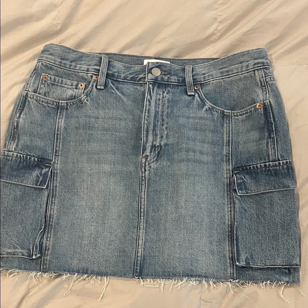 Pistola Blue Denim Mini Skirt